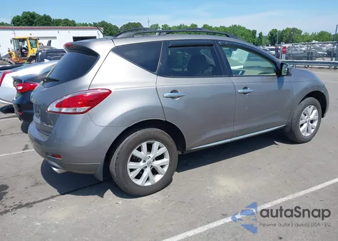 2012 Nissan Murano Sl из США, поврежденный, VIN JN8AZ1MW2CW207414